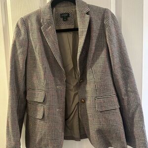 J. Crew Women's Classic Plaid Blazer